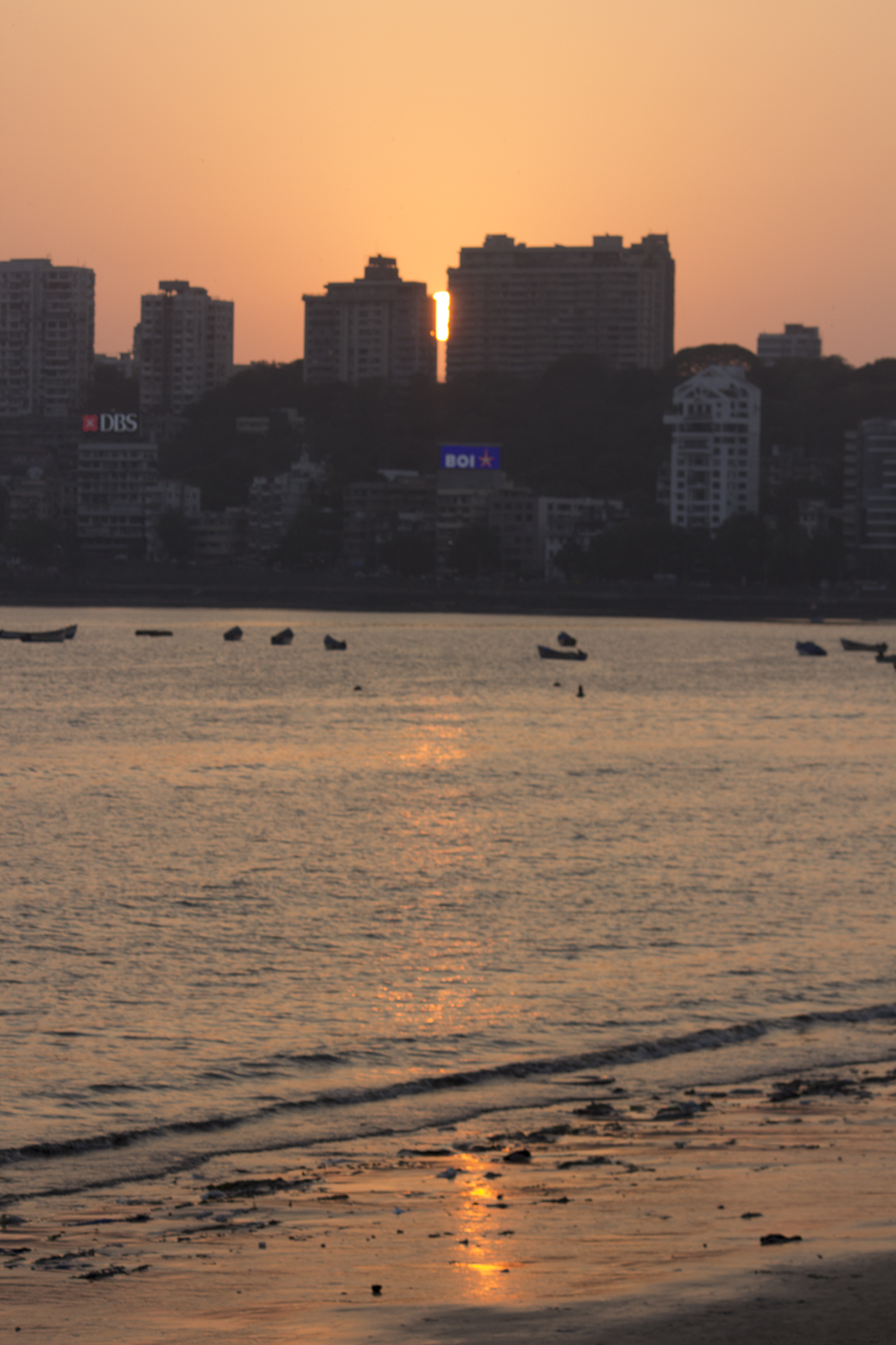 Sunset in Mumbai