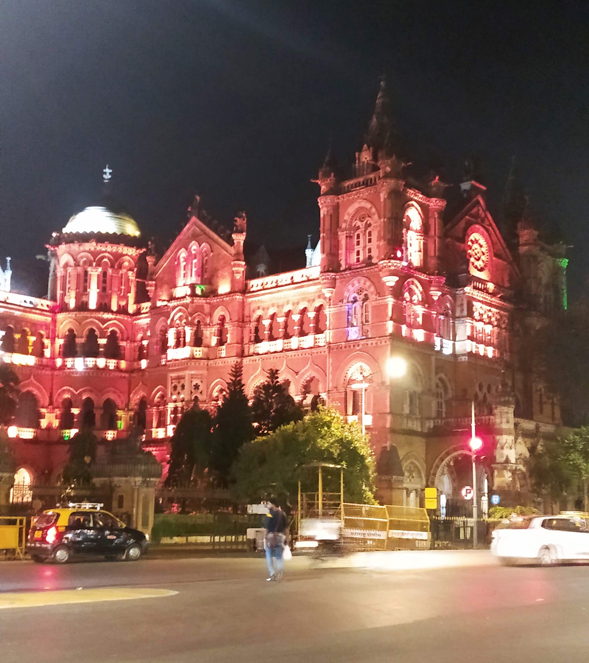CST Station at night