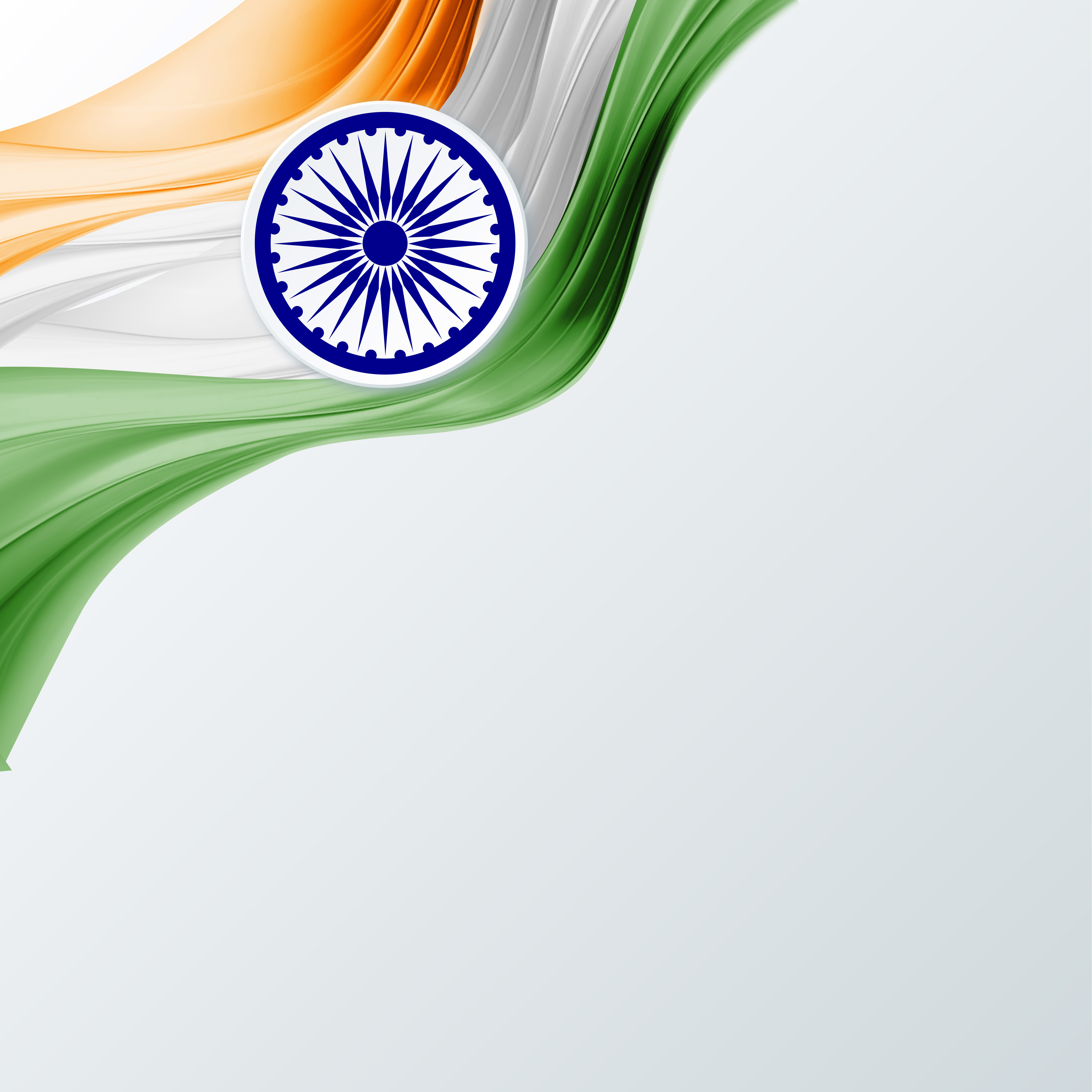 India Flag Wave Backgrounds Free Downloads