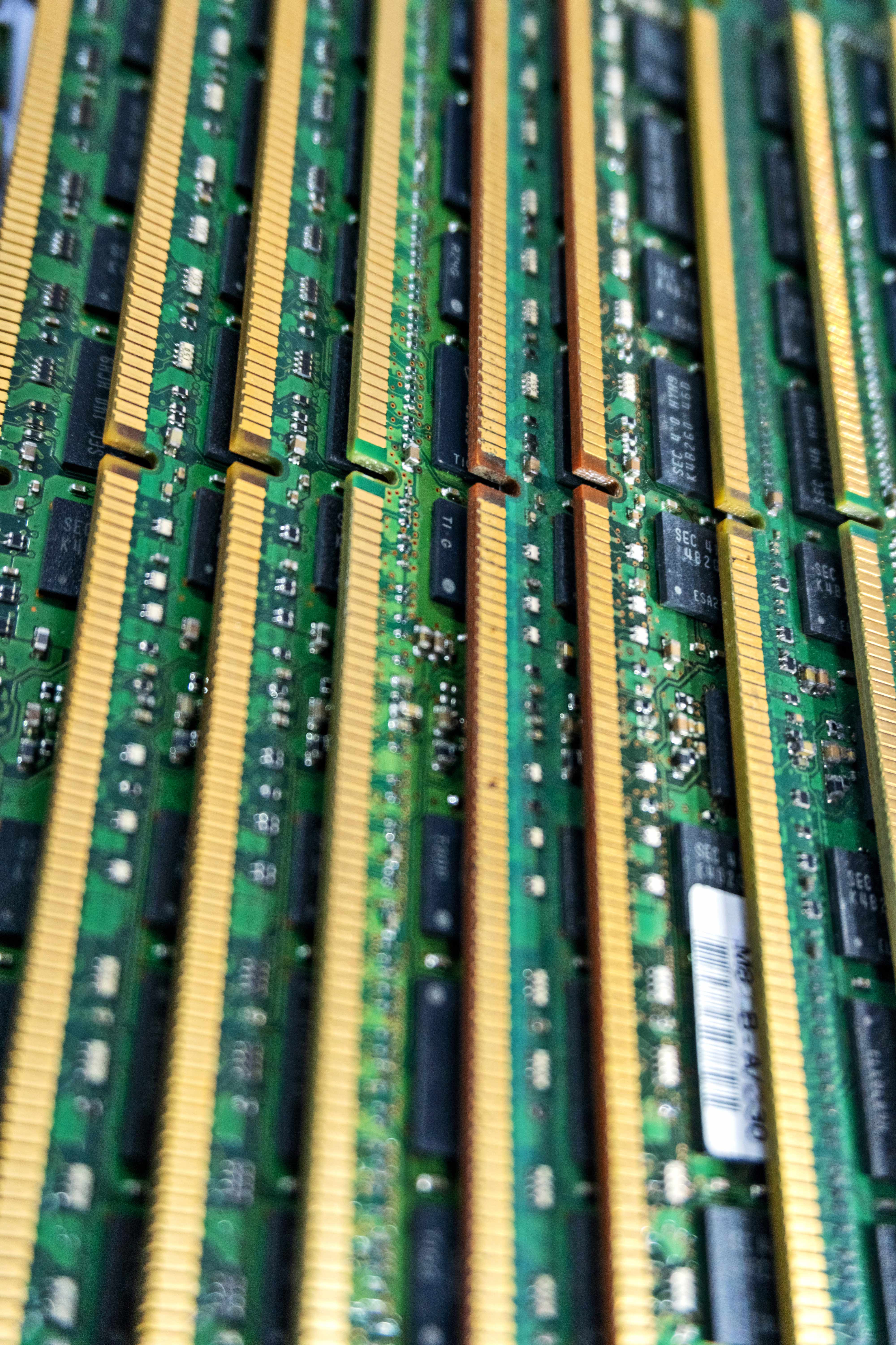 Computer DDR ram stock photos HD