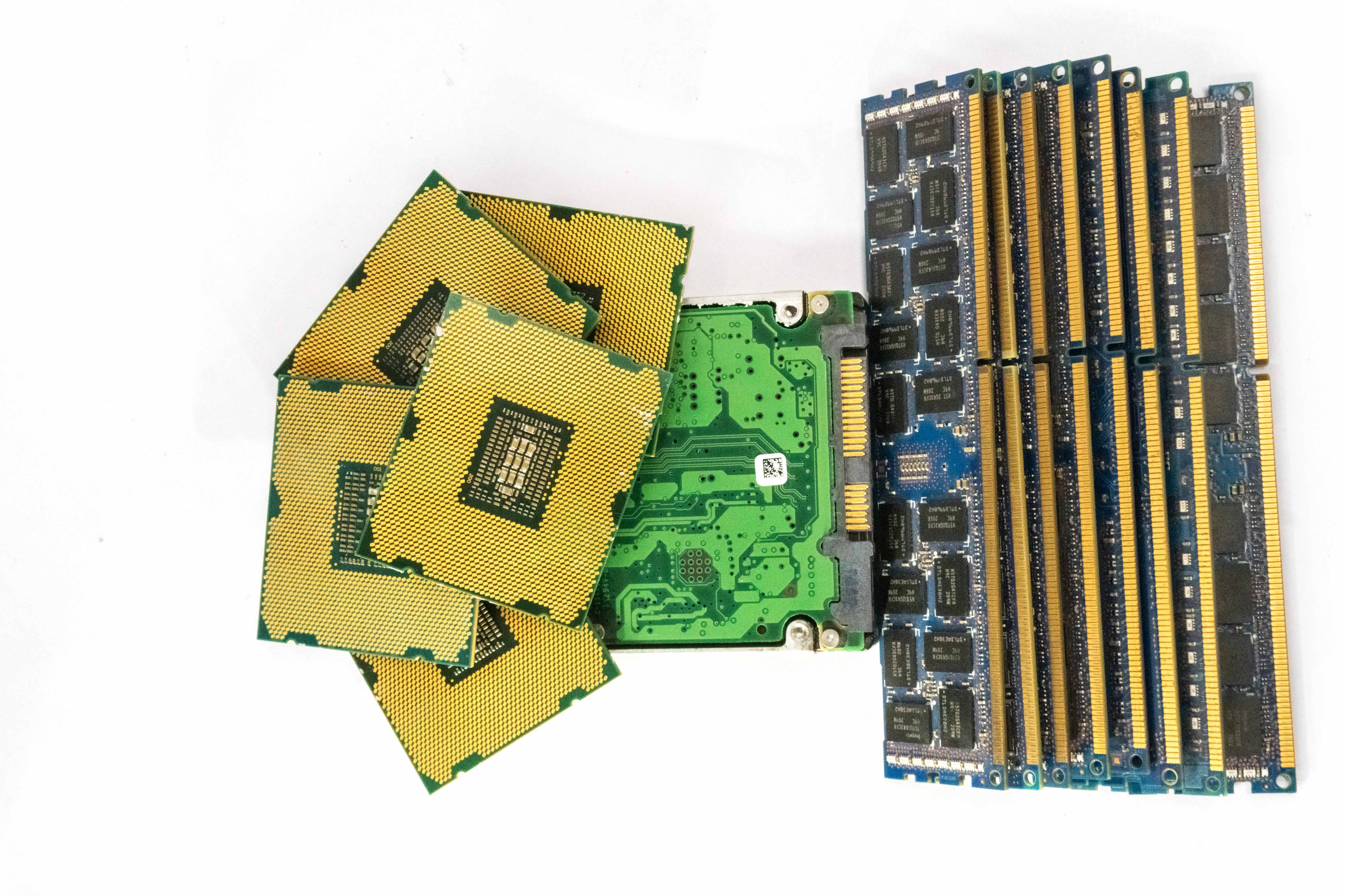 Royalty-free computer memory chips hd images