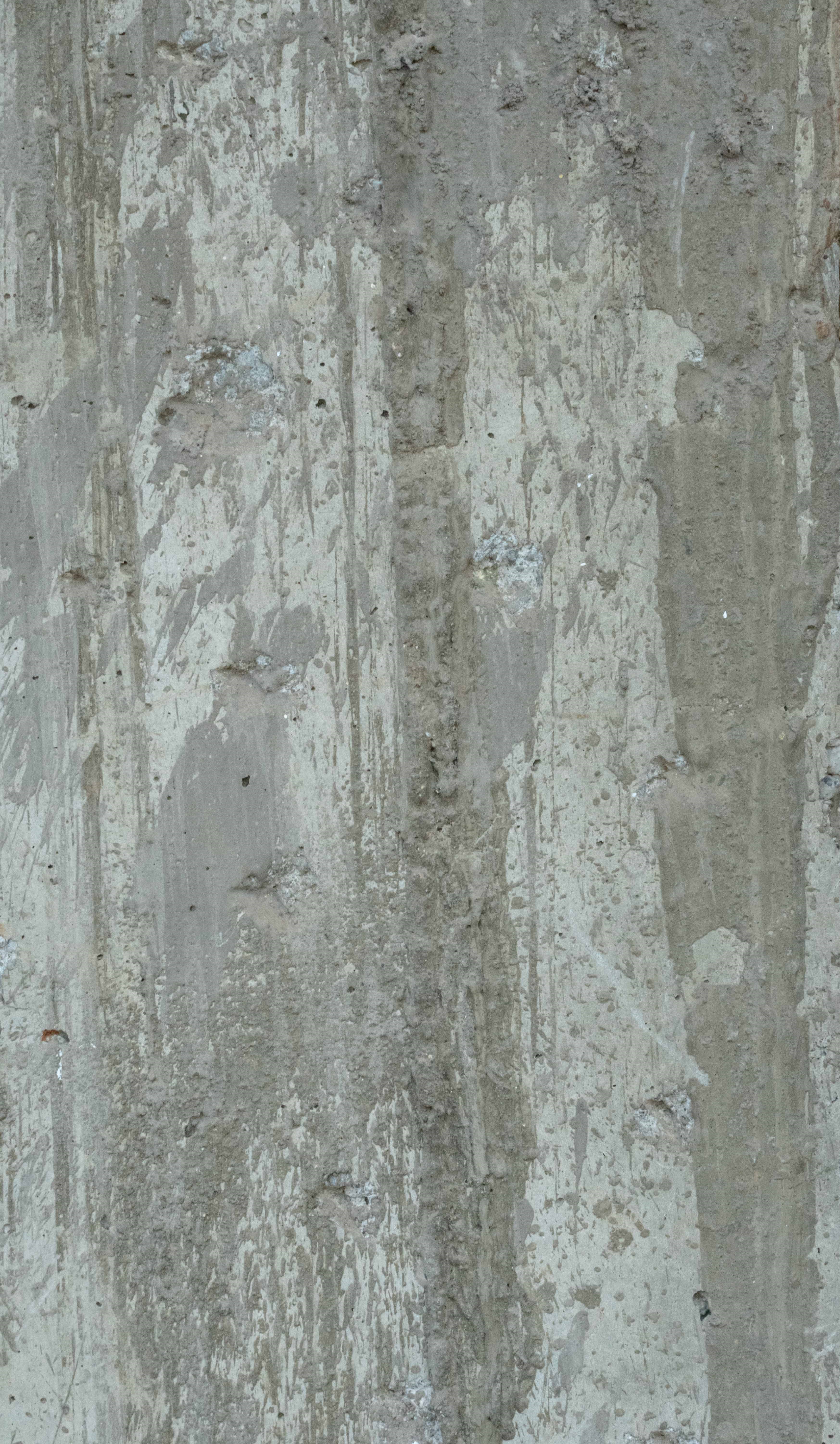 Free HD Concrete Wall Texture with Formwork Marks and Cement Stains