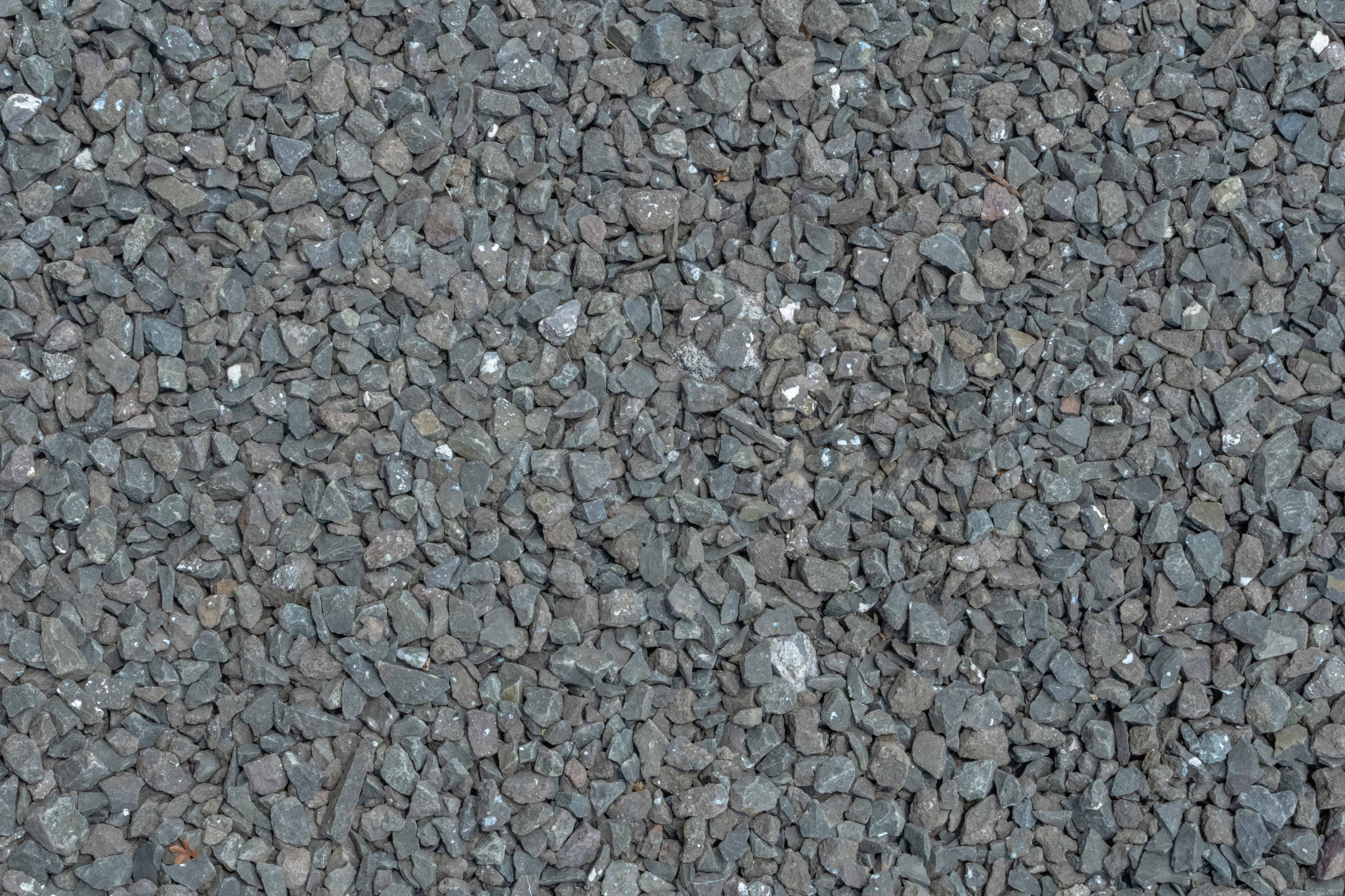 Free Stock Image of Gray Crushed Stone Aggregate Texture for Construction and Civil Engineering