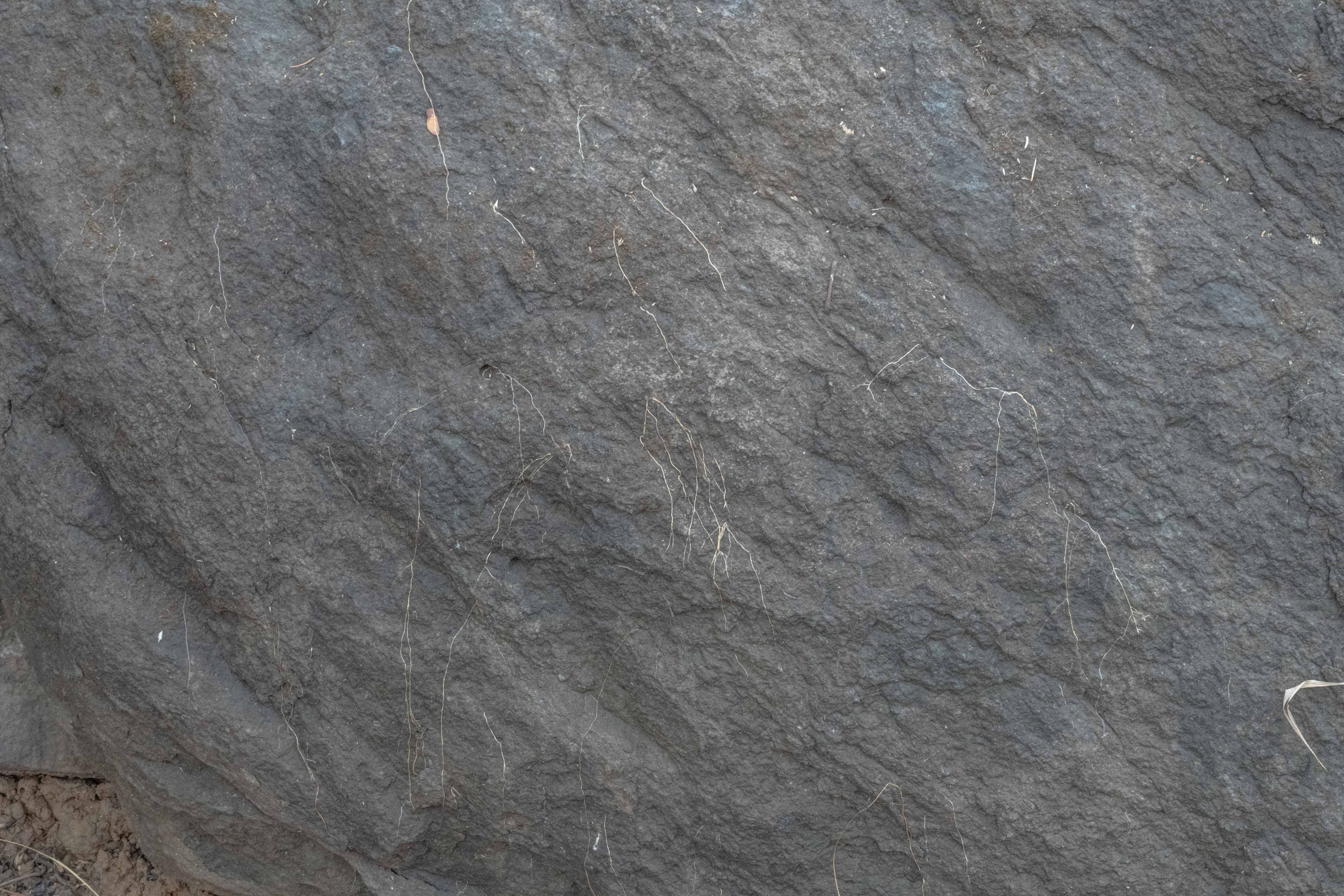 Natural grey rock 6K resolution texture for mapping
