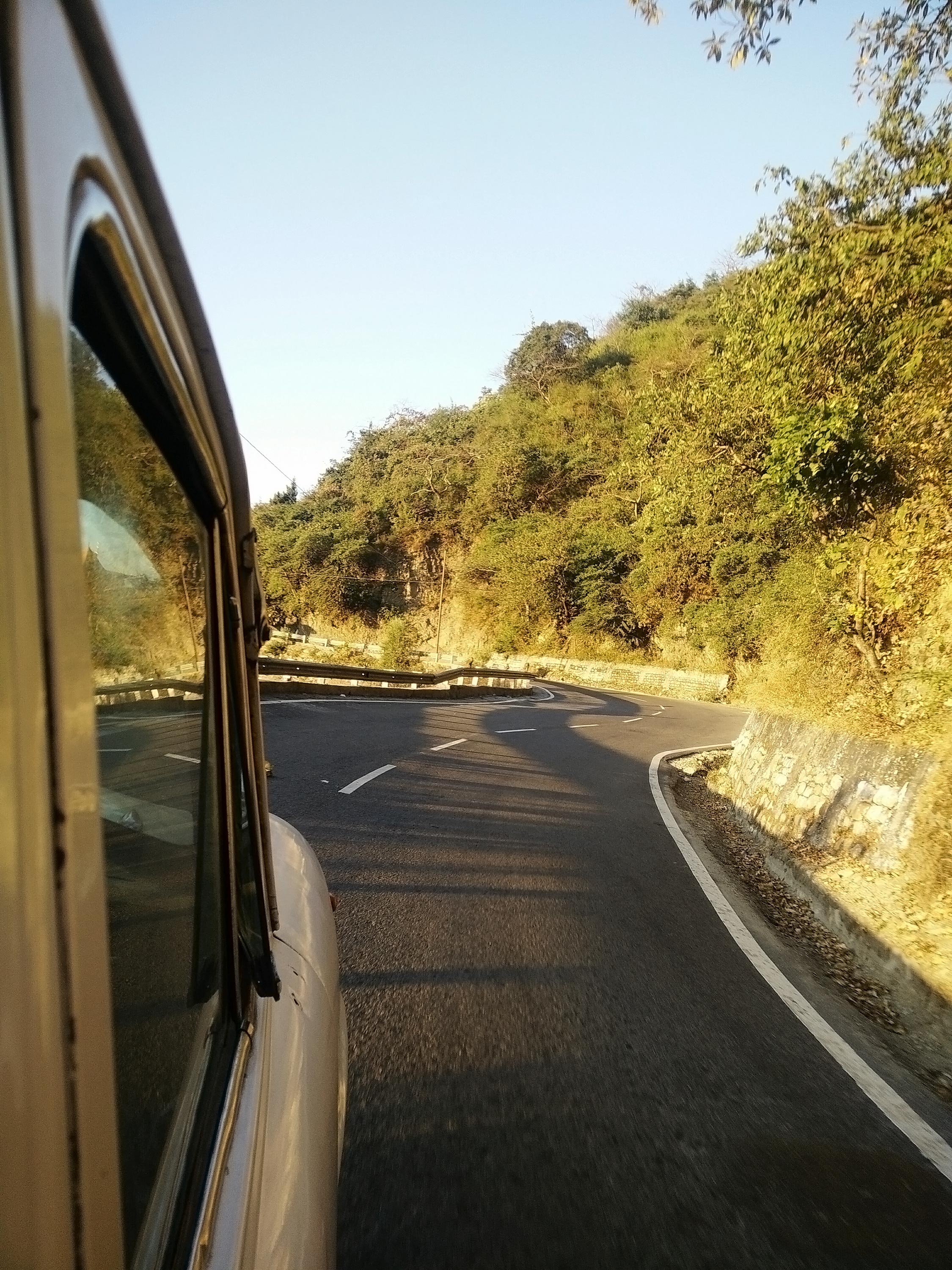 Cars window outside view