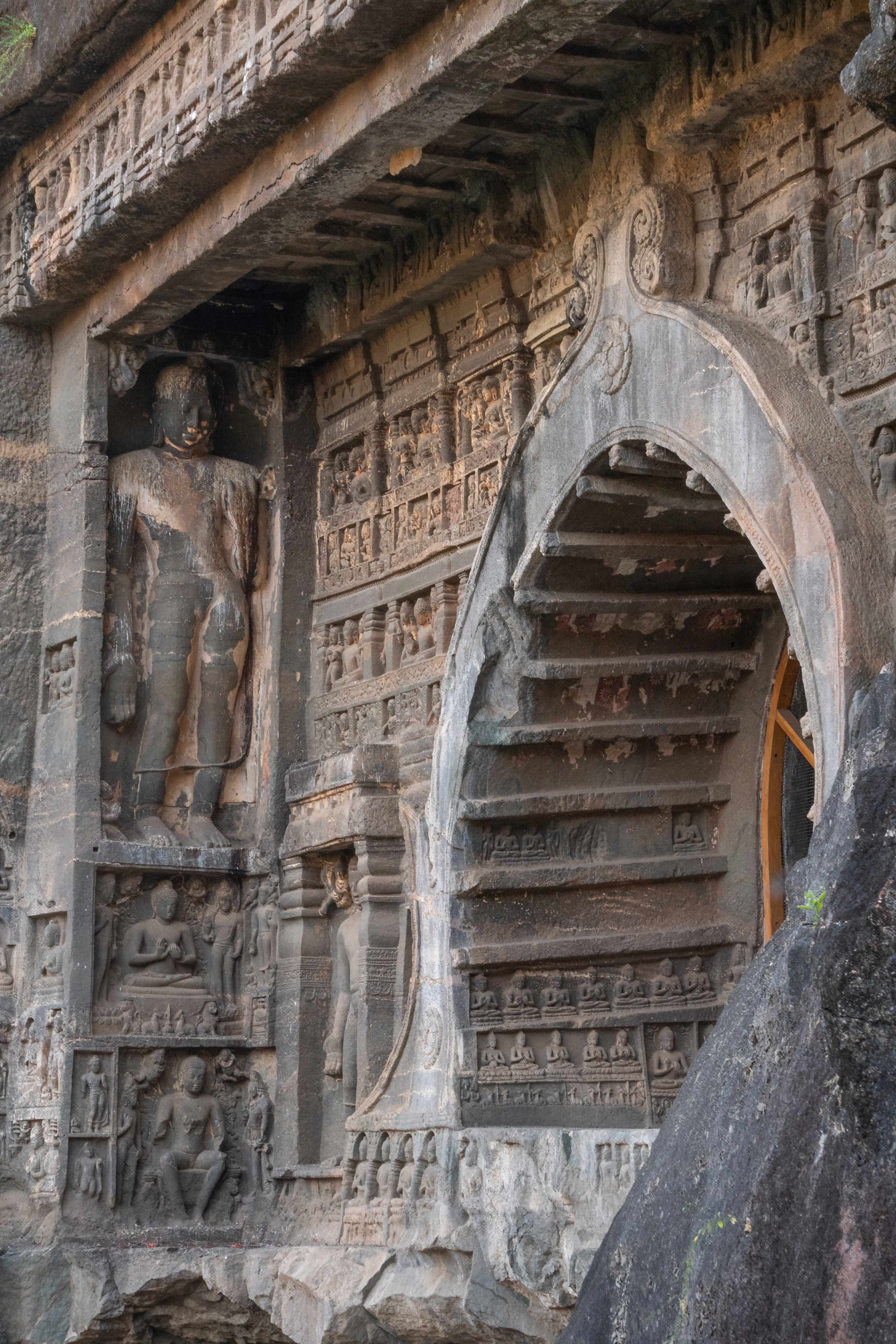 Exotic Ajanta caves carving images hd