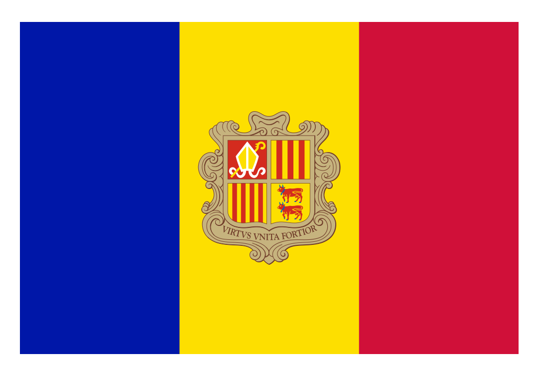 Andorra Flag, Andorra Flag png, Andorra Flag png transparent image, Andorra Flag png full hd images download