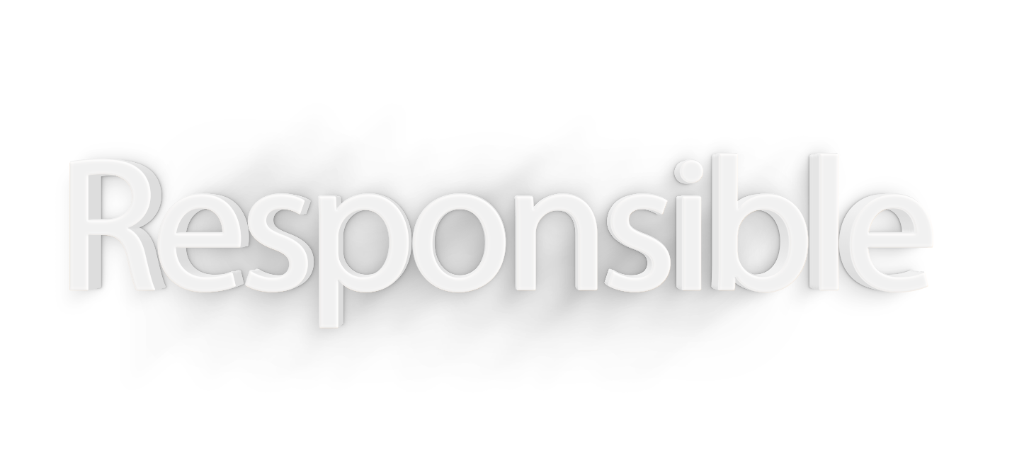 Responsible png, word Responsible png, Responsible word png, Responsible text png, Responsible font png, word Responsible text effects typography PNG transparent images
