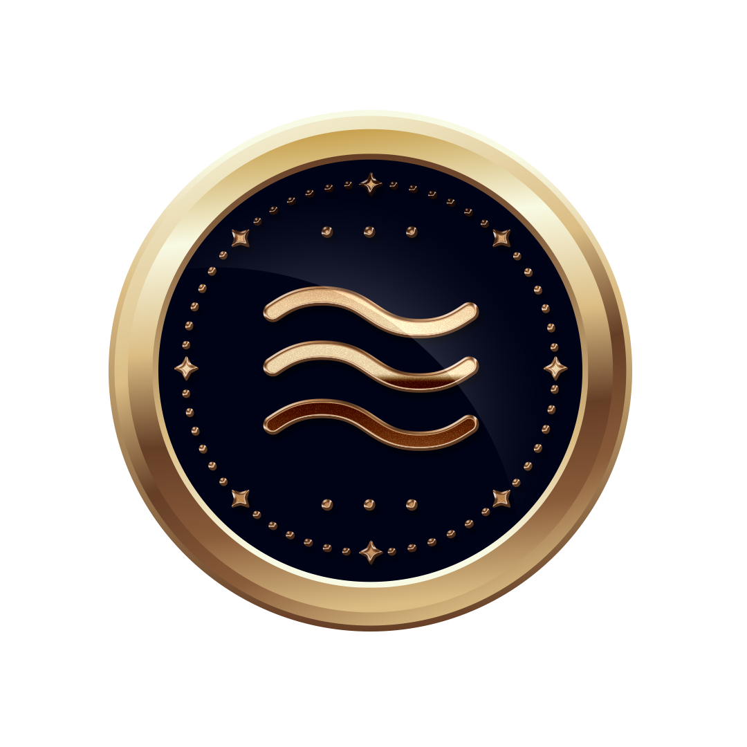 Aquarius PNG, Golden Aquarius PNG, Aquarius gold PNG transparent images, Zodiac sign Aquarius png full hd images