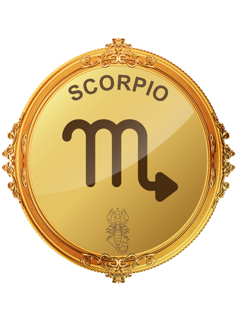 Free Scorpio png, Scorpio gold zodiac sign png, Scorpio gold sign PNG, gold Scorpio PNG transparent images download