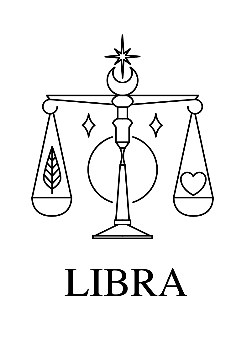 Libra png, Libra png image, Libra lineart symbol png, zodiac Libra transparent png images download