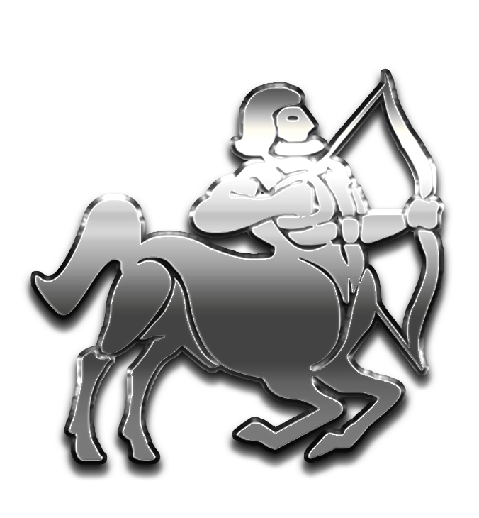 Sagittarius png, silver Sagittarius symbol png, steel Sagittarius symbol PNG, gold Sagittarius PNG transparent images download
