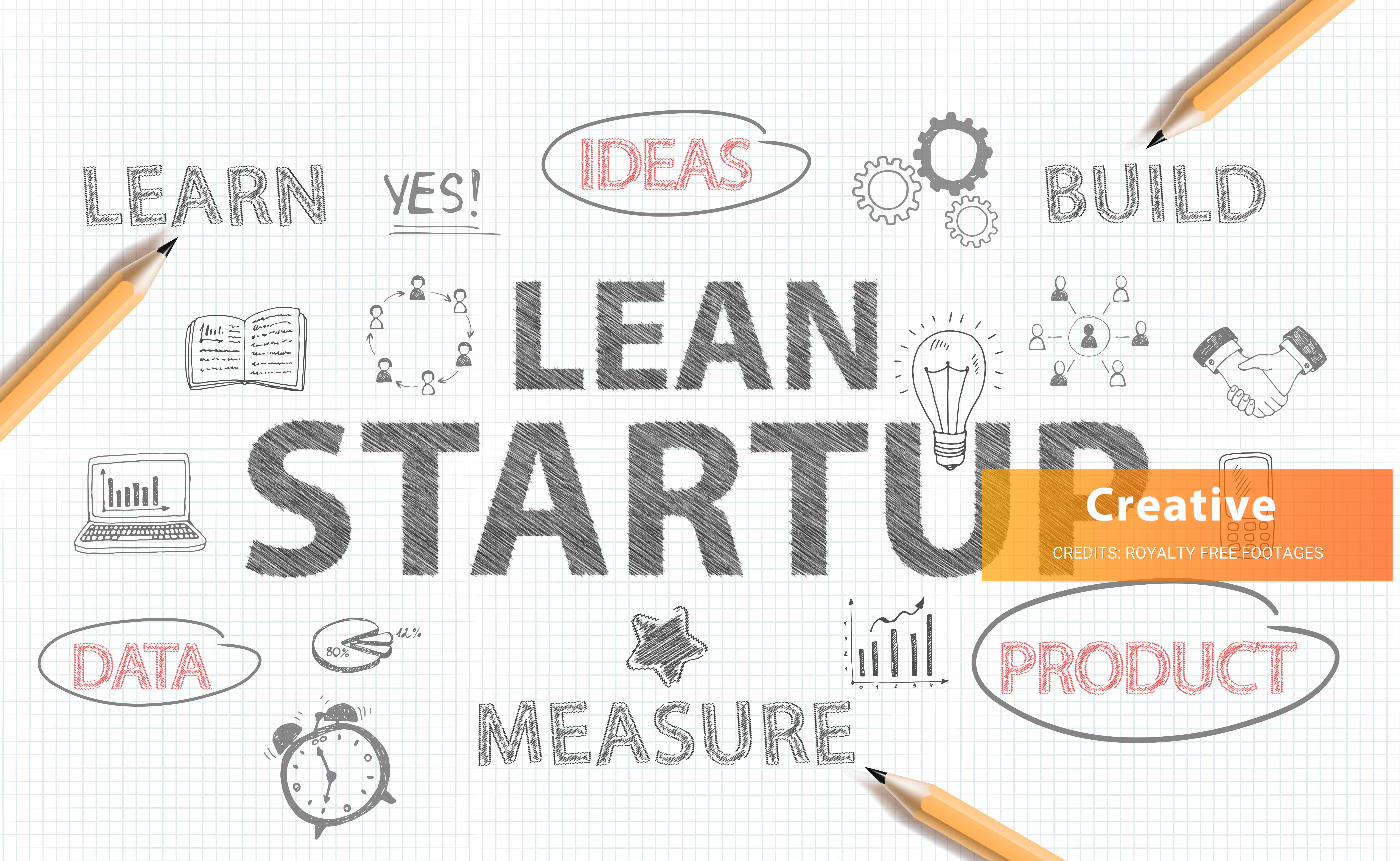 lean startup stock pictures