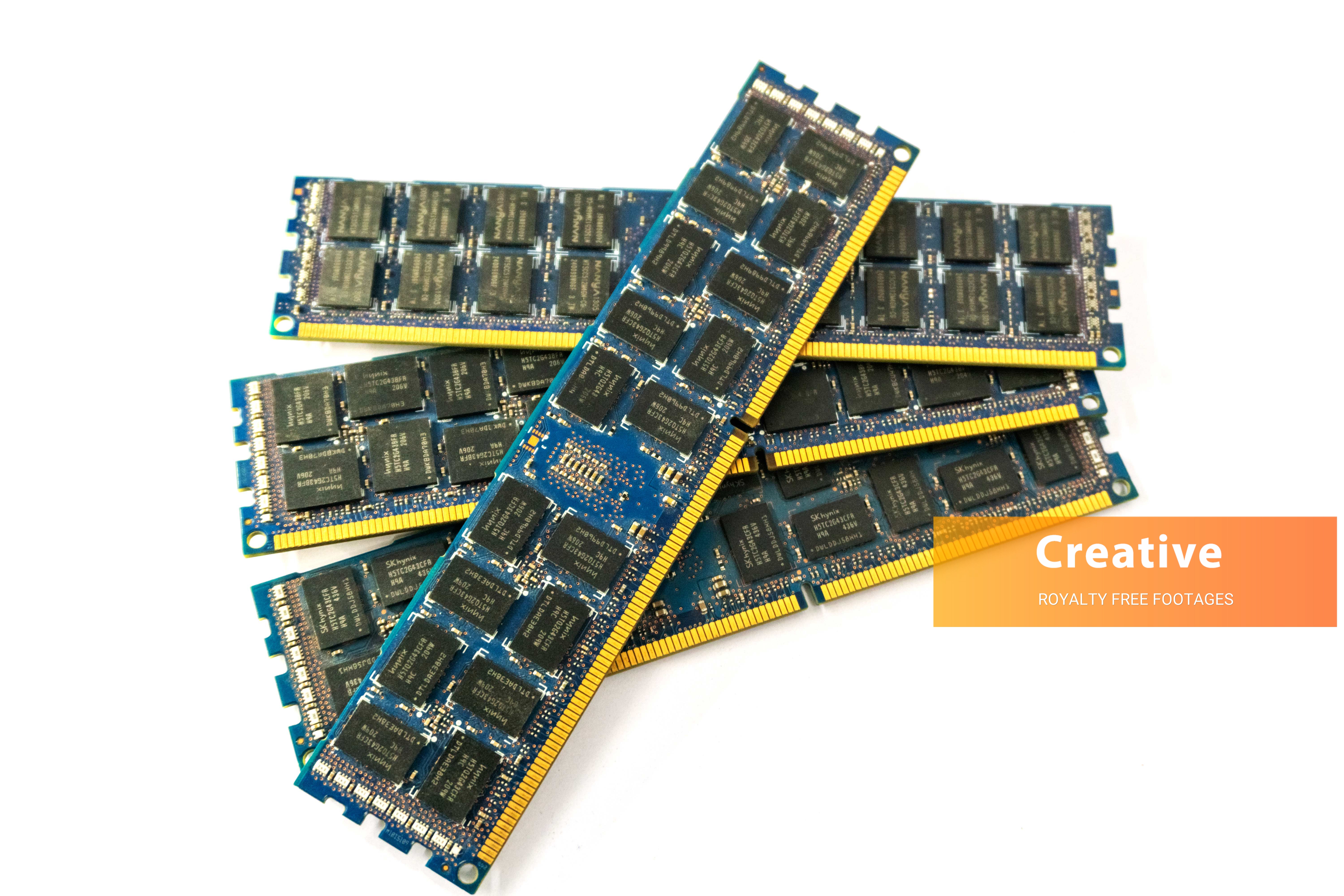 Free DDR SD RAM card HD stock photos