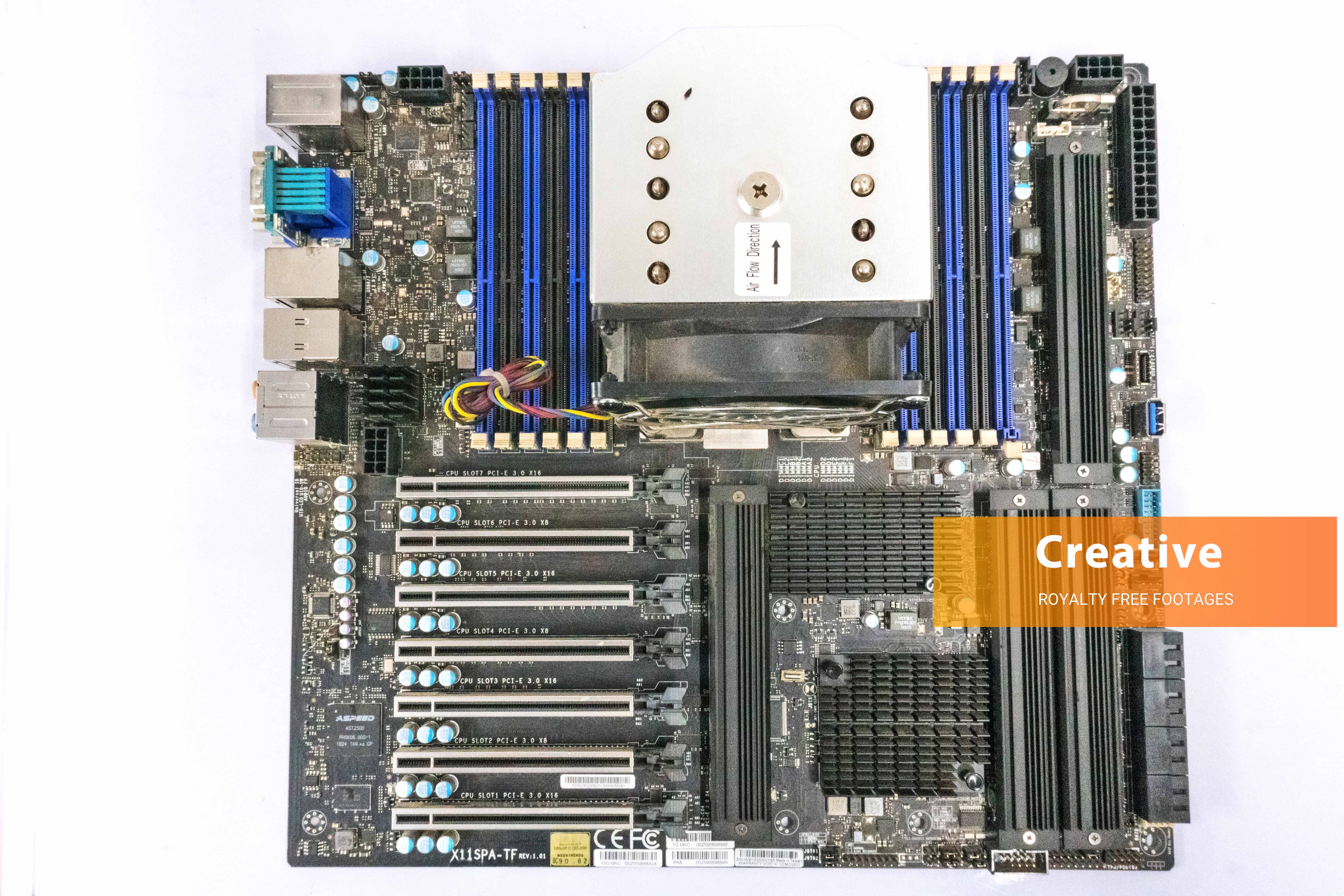 Mother board HD stock photo