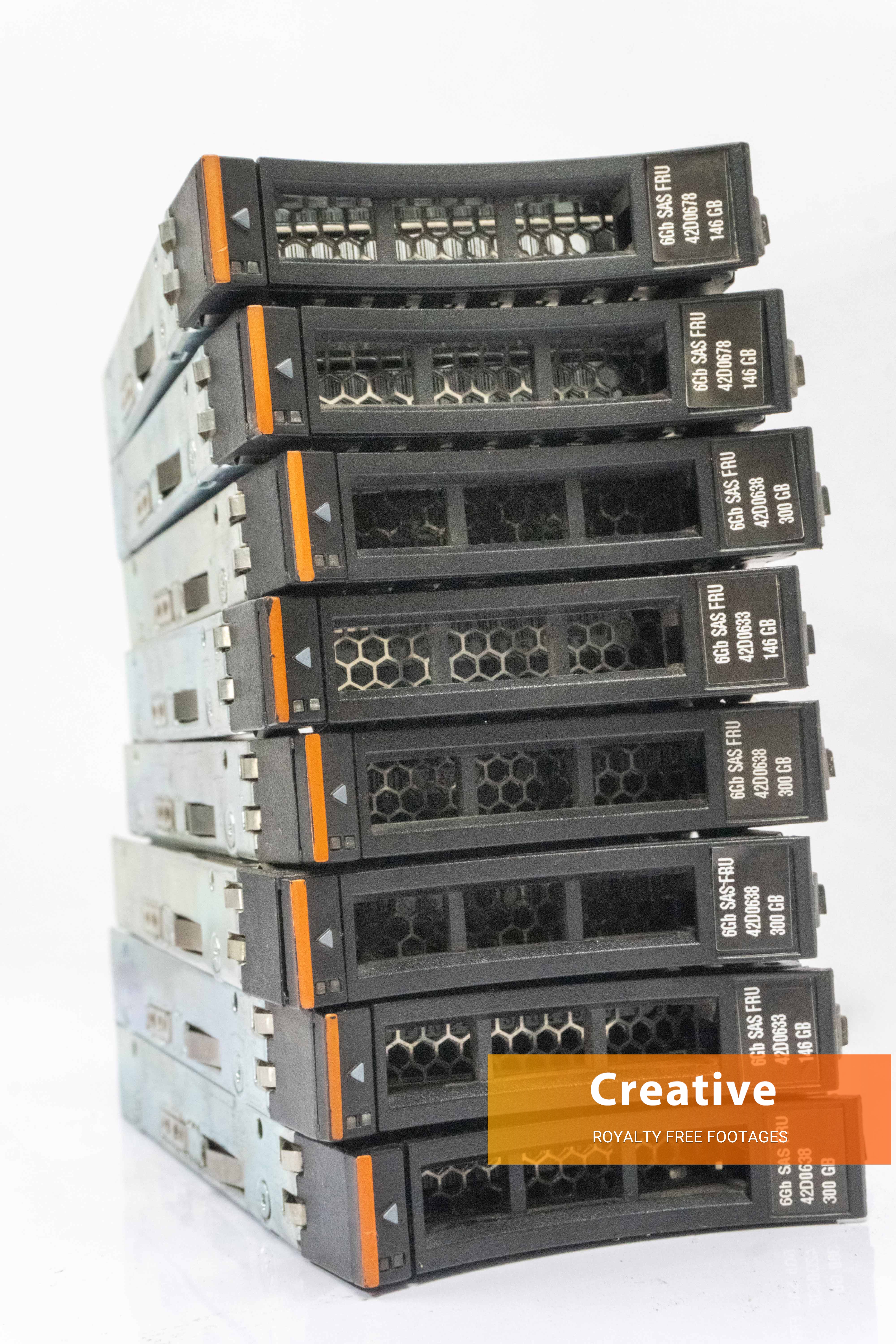 Stack of hard drives HDD cady stock pictures HD