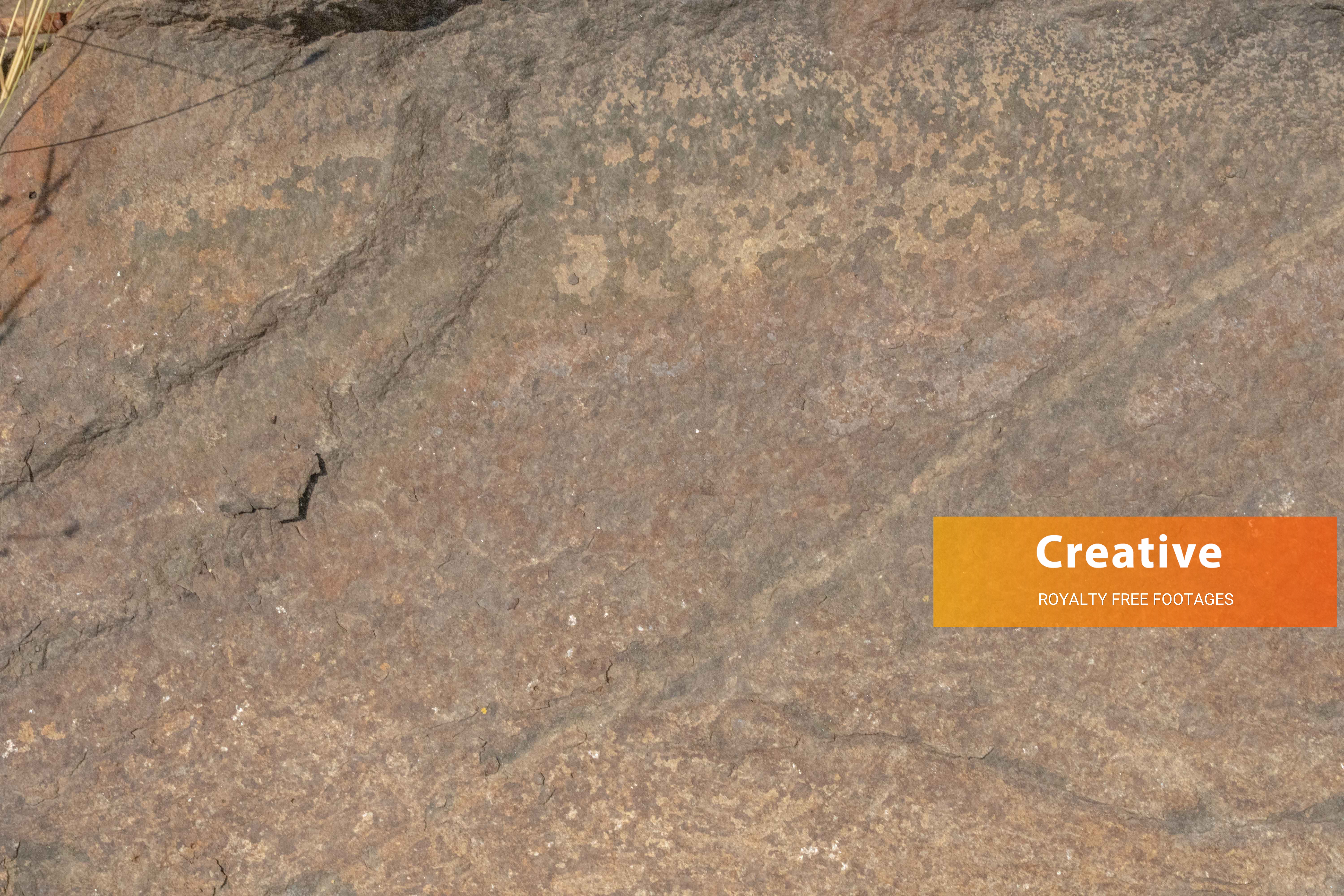 Weathered Natural Rock Surface with Mineral Banding Texture for free download