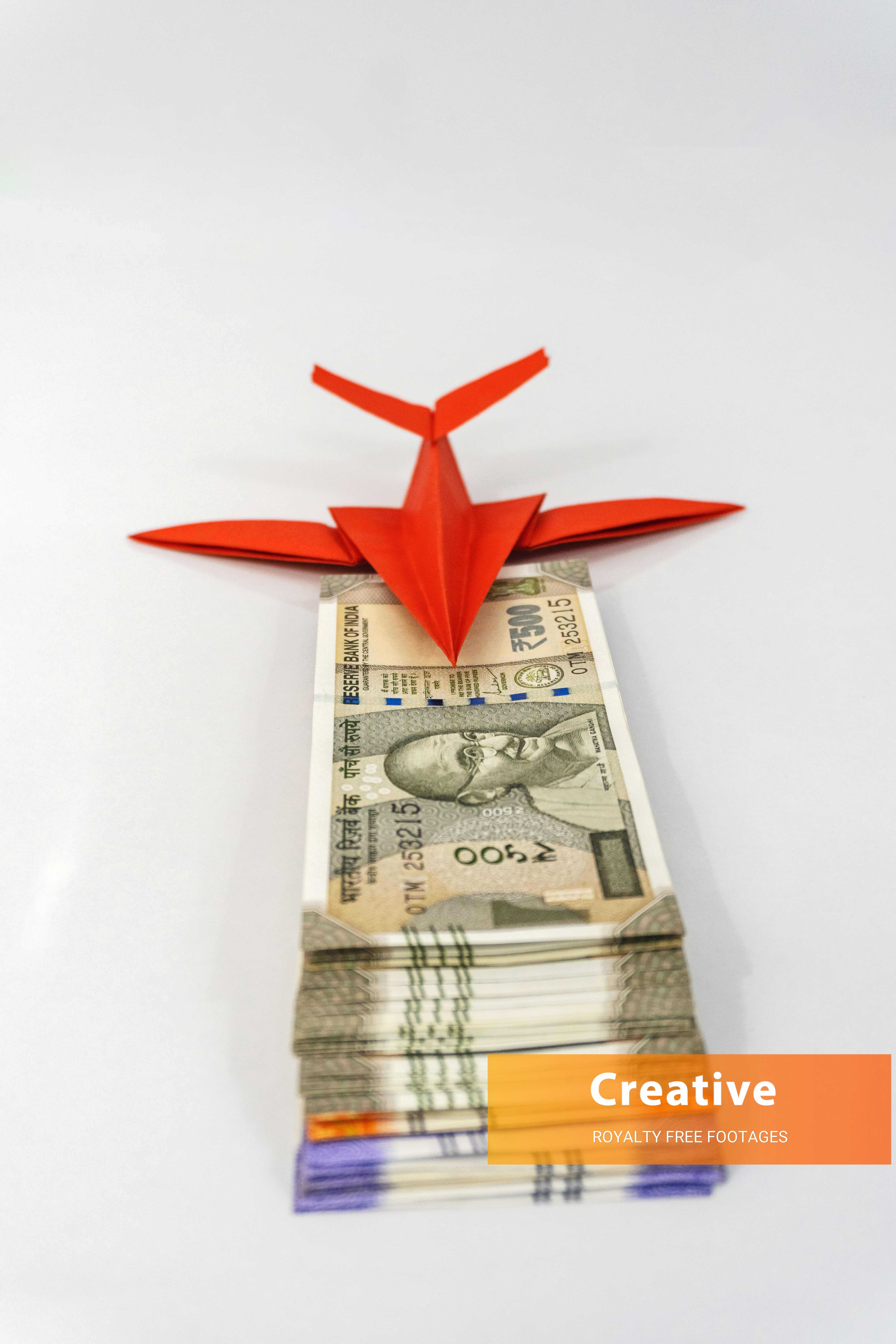 Aeroplane Currency Stock Photos HD