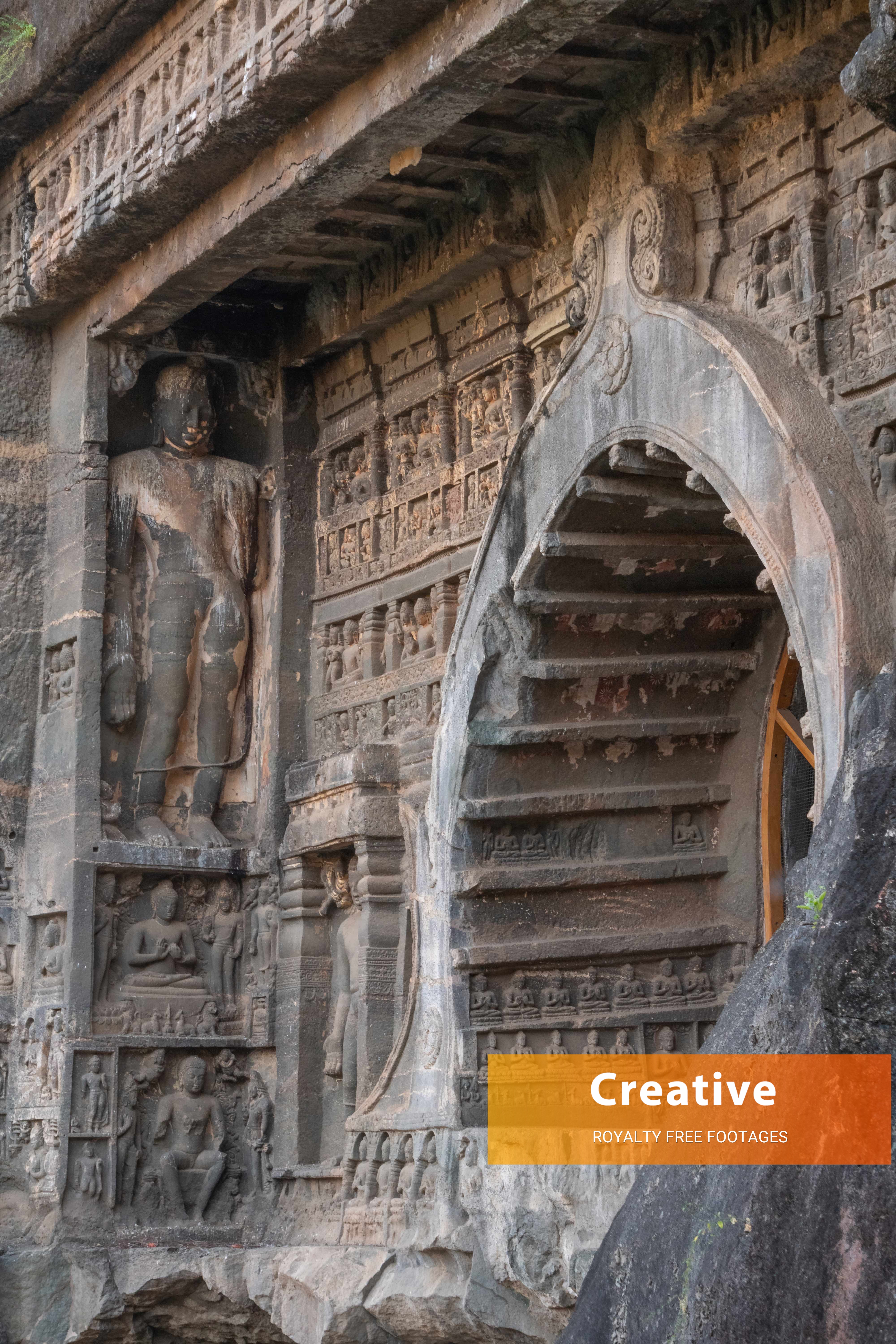 Exotic Ajanta caves carving images hd