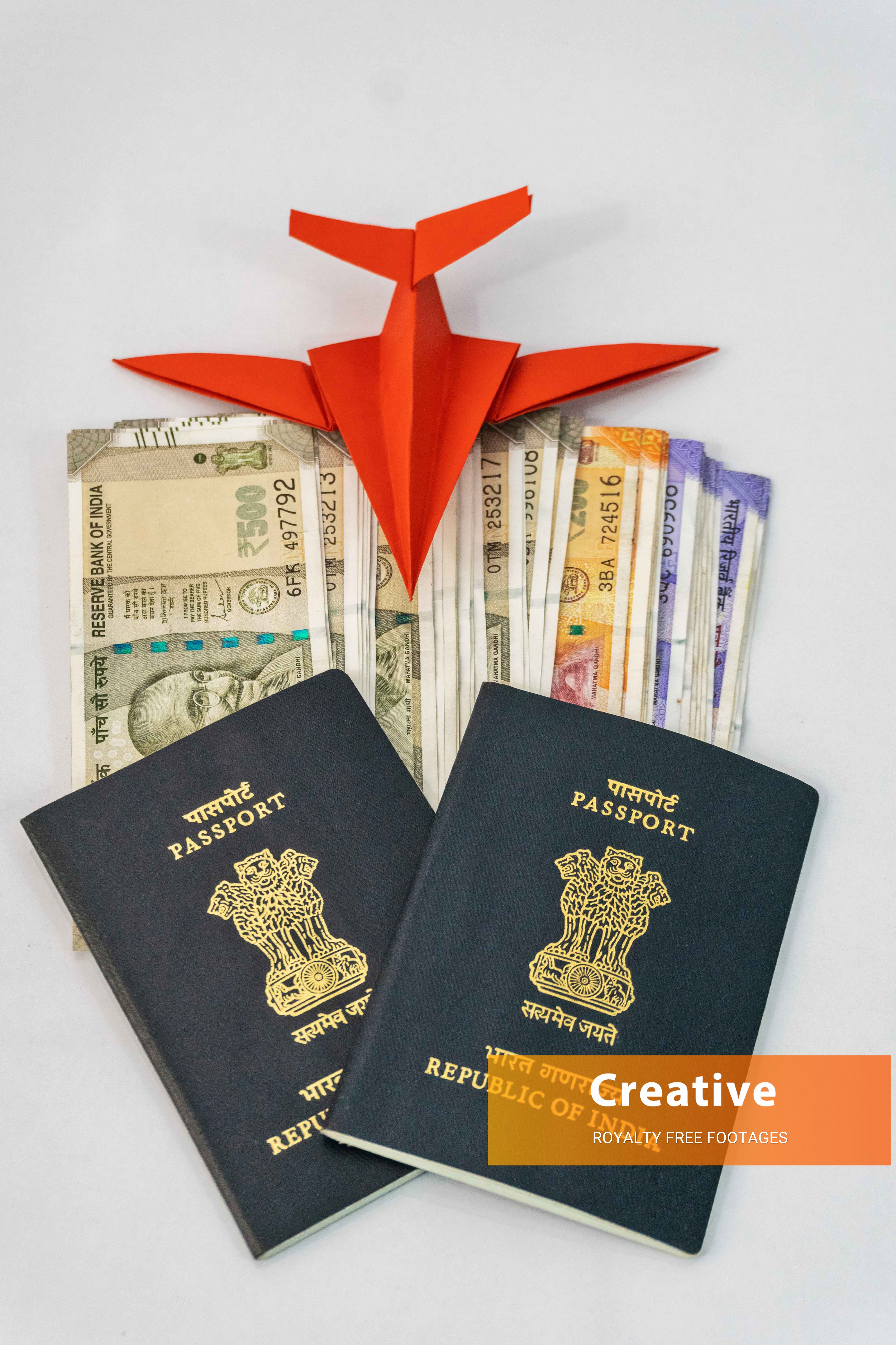 travel stock images hd  with passport India