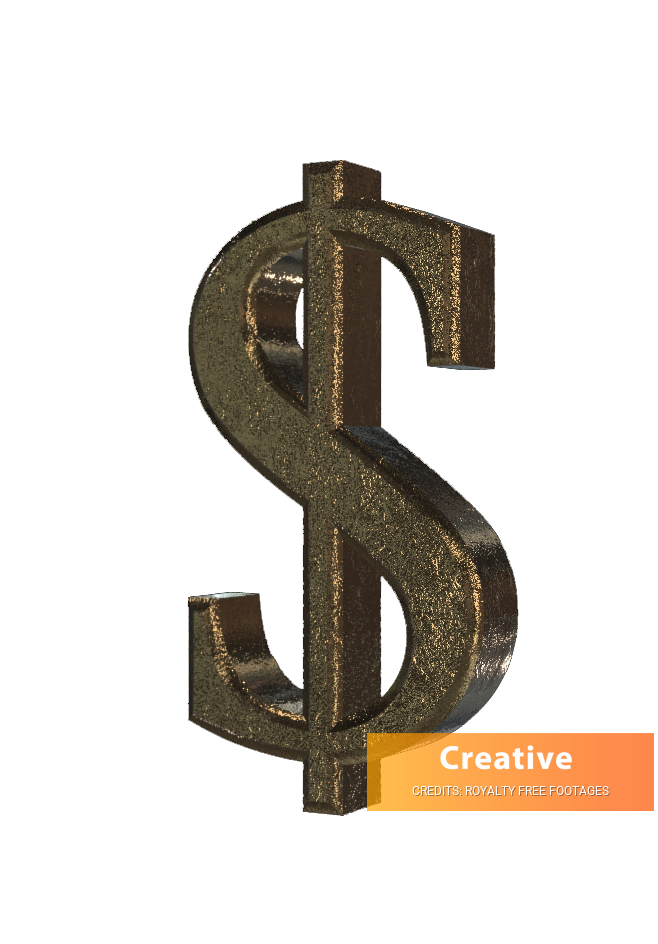 3D dollar symbol, 3D dollar symbol png, 3D dollar symbol PNG image, transparent 3D dollar symbol png image
