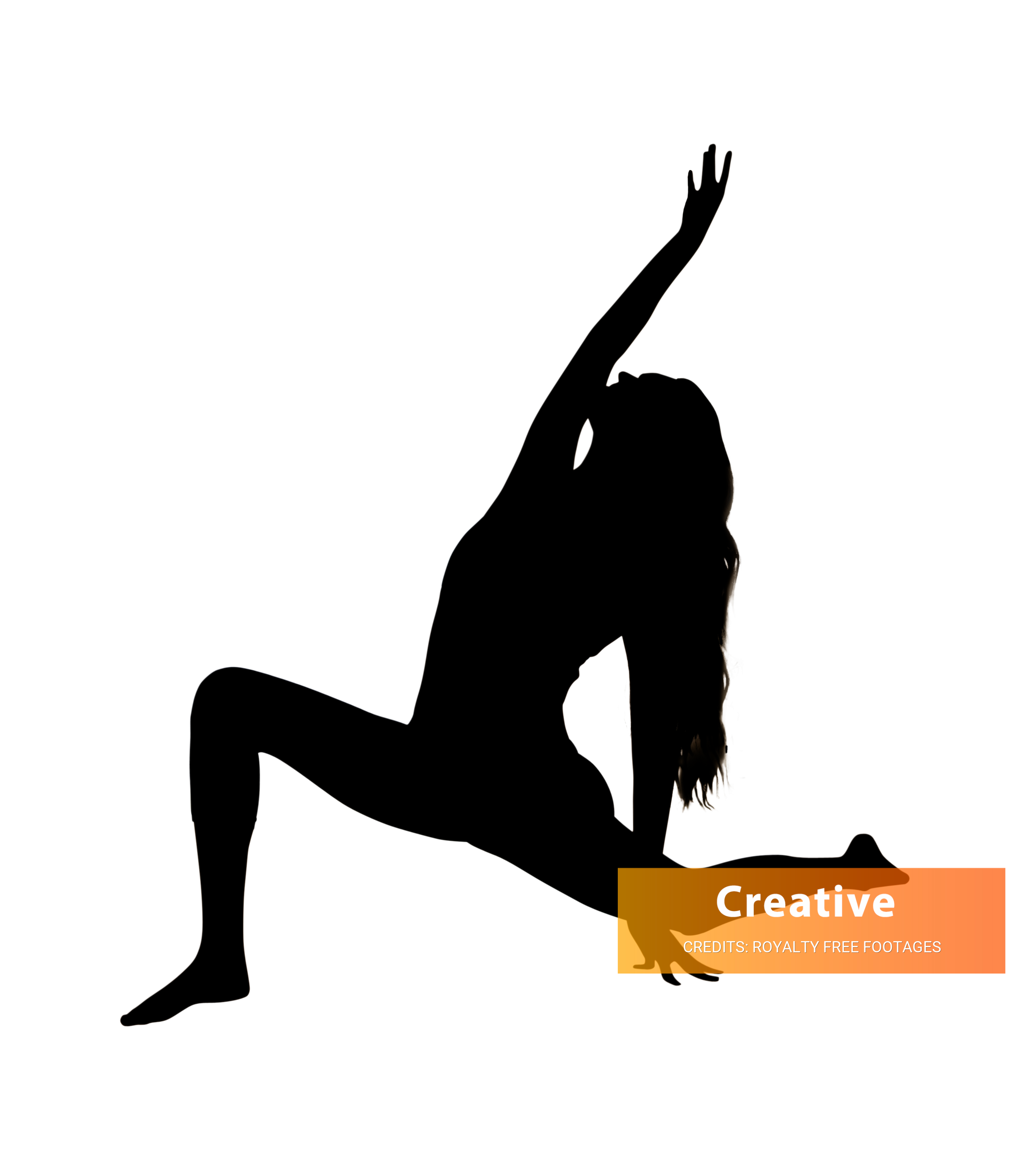 Low Lunge Pose Anjaneyasana variation png transparent image, Low Lunge Pose Anjaneyasana variation png full hd images