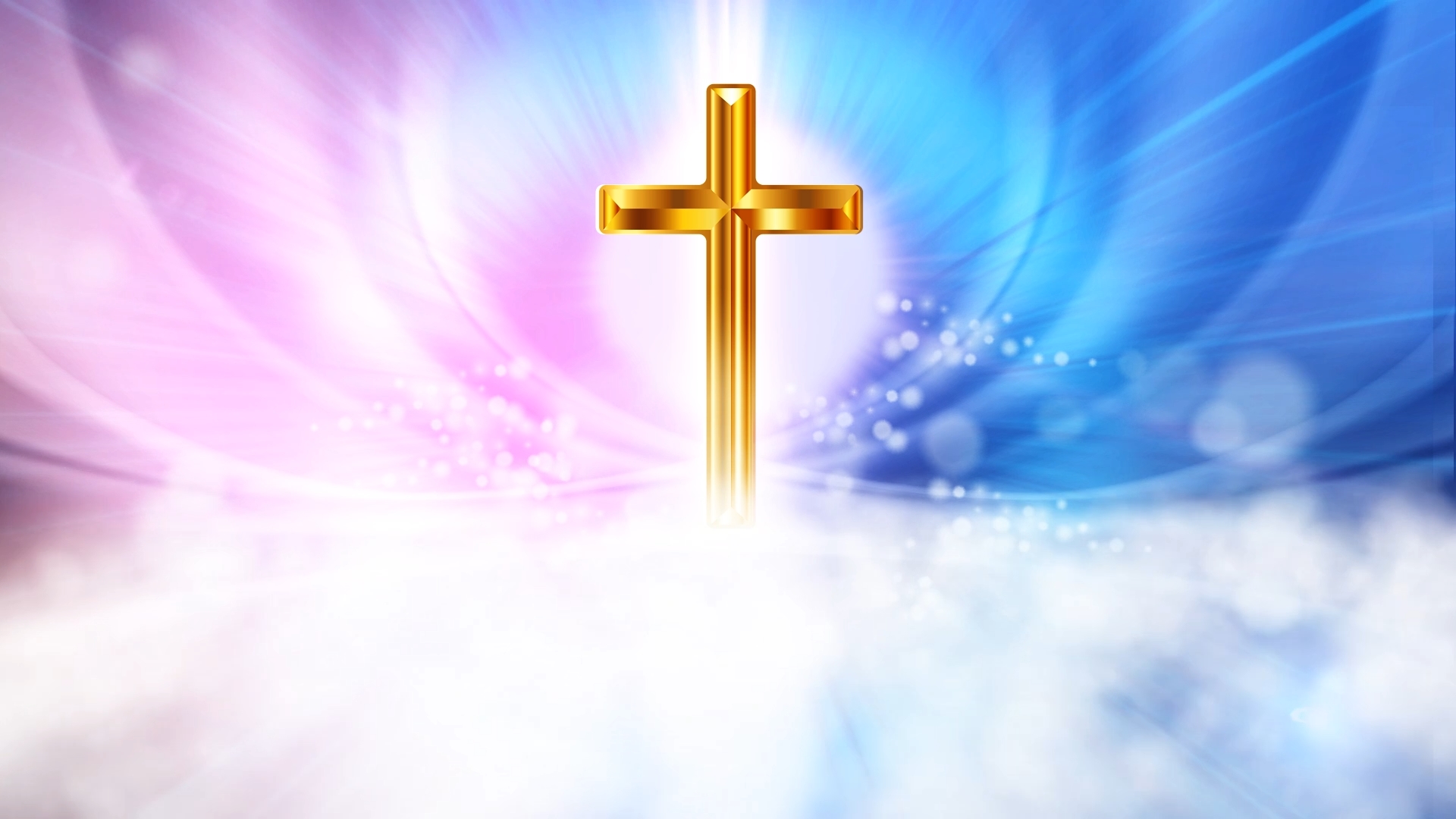 Virtual Background Simple Cross Royalty Free Footages